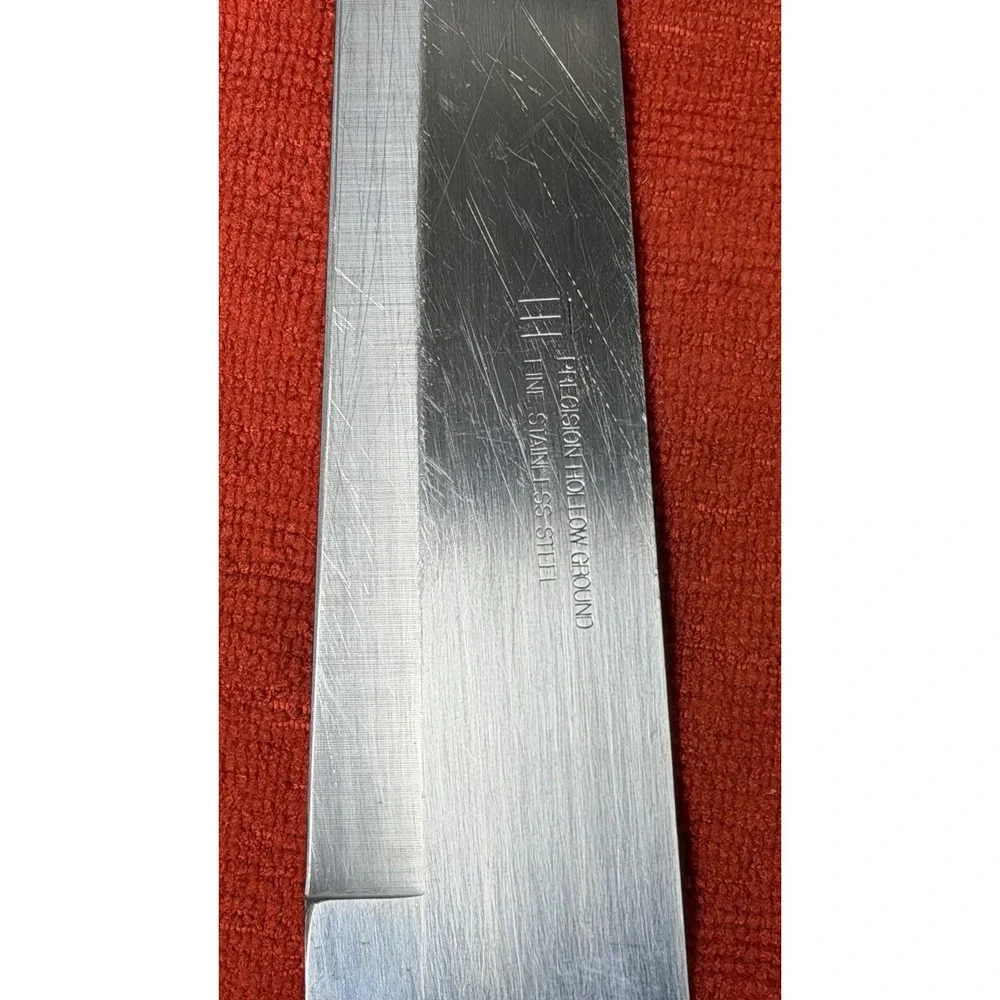 Vintage Japan Chef Knife 1087-6F Precision‎ Hollow Ground 8